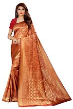 Women's Ethnic Traditional Party Wedding Festive Wear Pure Silk Saree
