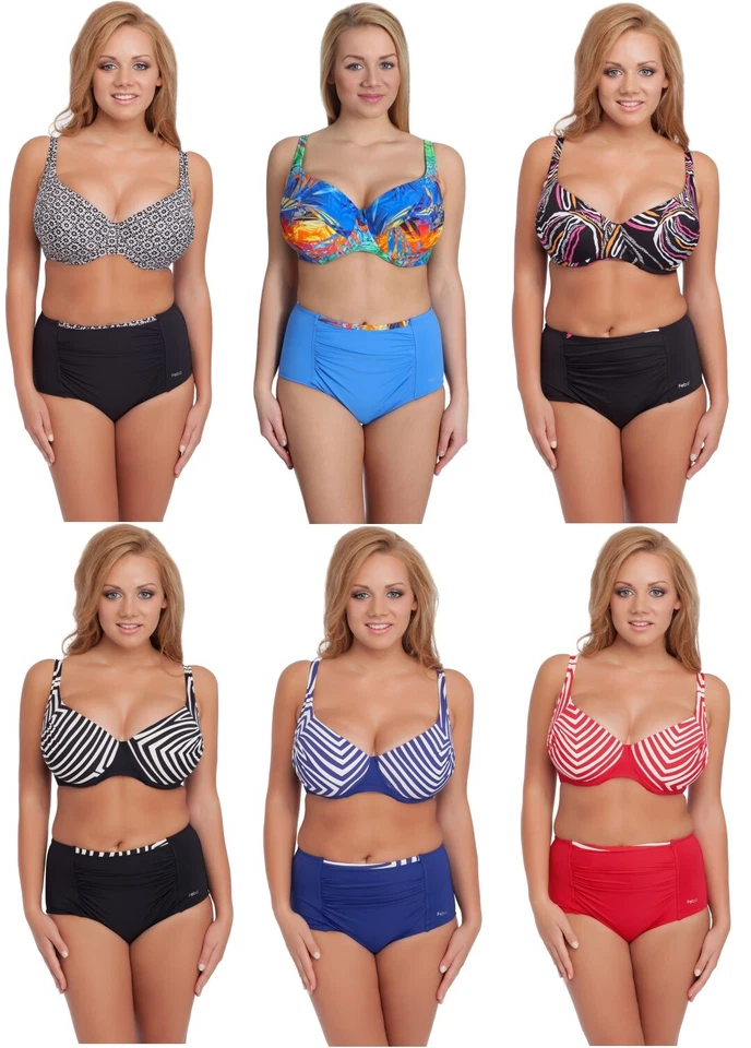 Feba Figurformender Damen Bikini Set Stretch Polyamid Ideal Größe Brüste EU - Bild 1 von 1