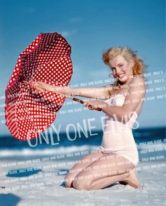 Marilyn Monroe 1949 súper sexy (foto 8x10) Andre de Diene Tobay Beach 08 - Imagen 1 de 1