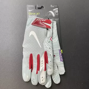 Nike NFL New York Giants Vapor Jet Receiver Handschuhe grau rot Herren XL NEU MIT ETIKETT - Bild 1 von 3