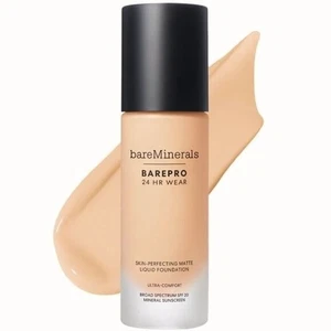 BareMinerals Barepro 24HR Wear Matte Liquid Foundation SPF 20 NEU Fair 15 Neutral - Bild 1 von 10