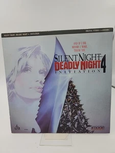 Silent Night, Deadly Night 4: Initiation (1990) Laserdisc Rare Horror - Picture 1 of 10