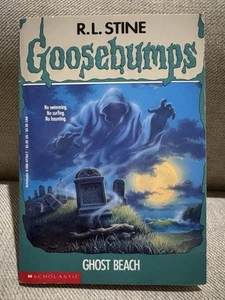 Goosebumps #22 Ghost Beach - 1st Printing 1994 - VG+ / Like New Paperback - Foto 1 di 8