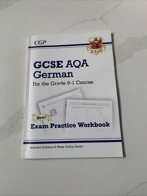 GCSE AQA German 9-1 Exam Practice Workbook By CGP - Image 1 of 4