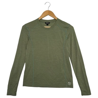Allbirds Top Womens Small Merino Wool Natural Run Long Sleeve Pullover Hiking - Image 1 of 4