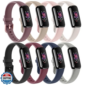 Pack de 8 Bandas Compatibles con Bandas Fitbit Luxe para Mujer Hombre, Silicona Suave con - Imagen 1 de 5