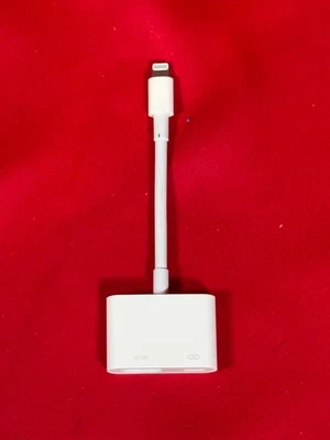 Adaptador Lightning para Digital AV Apple OEM HDMI A1438 MW2P3AM/A **CAIXA ABERTA** - Imagem 1 de 3