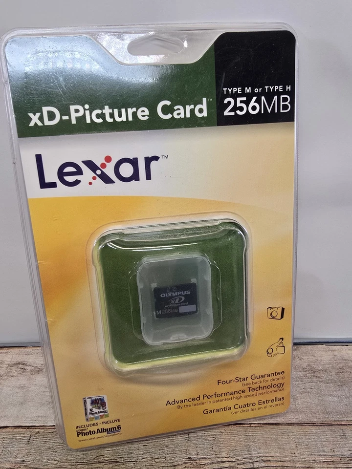 Fujifilm xD Picture Card M 256MB Camera Memory Card (Fits Olympus) - NEW SEALED - Image 1 of 4