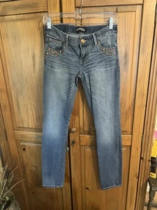 Express Stella Ankle Regular Fit Low rise Jeans Size 2 - Picture 1 of 12