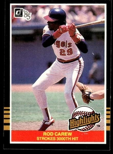 1985 Donruss Highlights Rod Carew California Angels #31 - Picture 1 of 2