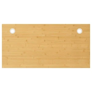 Desk Top Dining Desk Table Top for Office Standing Desk Frame Bamboo vidaXL - Picture 1 of 100