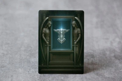 Guarded Chrome Mox | MTG Satirical Fan Art - Image 1 of 3