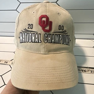 Nike OU 2000 National Champions Y2K FedEx Orange Bowl Vintage HTF Hat Cap - Picture 1 of 12