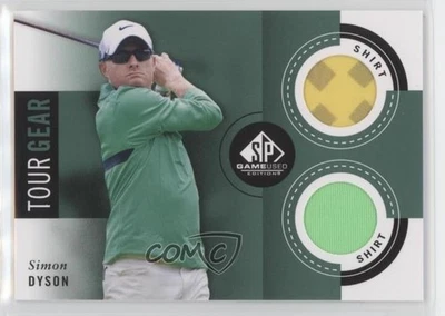 2014 SP Game Used Edition Tour Gear Shirt Simon Dyson #TGSD Rookie RC - Image 1 of 2