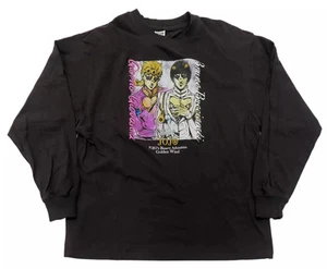 Bruno & Giorno LS T-Shirt Gray M Jojo Part 5 Golden Wind x Shimamura - Picture 1 of 1
