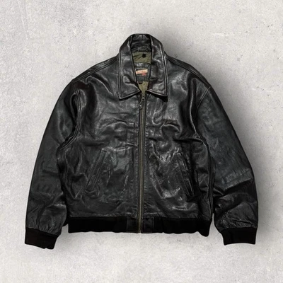 Vintage Redskins Leather Men's Jacket Brown - Image 1 of 4