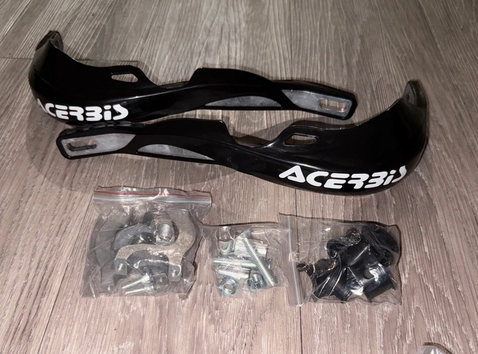 Acerbis - 2142000001 - Rally Pro Handguards with X-Strong Universal Mount Kit, Black