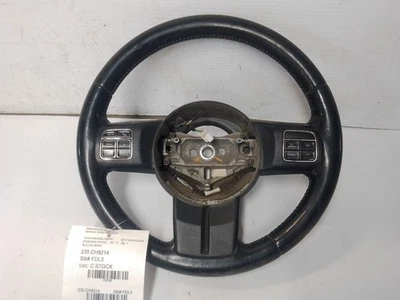 Volante de cuero negro con botones de Jeep JK Wrangler 2014 OEM 12371662 Foto 1 de 4