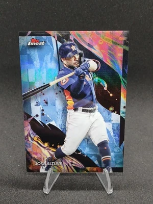 2024 Finest Jose Altuve Blue Refractor /150 #121 - Image 1 of 4