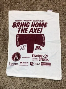 Minnesota Gopher Football Bring Home The Axe Coach Kill Football 11-28-2015 - Picture 1 of 2