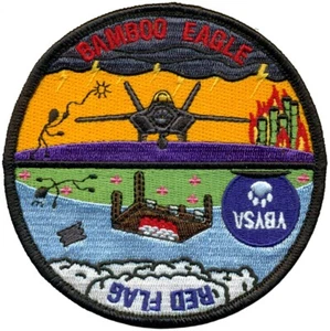 USAF 525th FIGHTER SQUADRON – RED FLAG 2024-1 and BAMBOO EAGLE 2024-1 PATCH - Picture 1 of 1