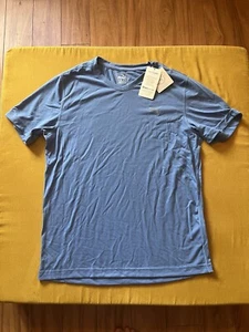 Camiseta Puma Essential Cuello en V Azul Célula Seca Yonder Para Hombre Mediana Lanzamiento DRI M - Imagen 1 de 10