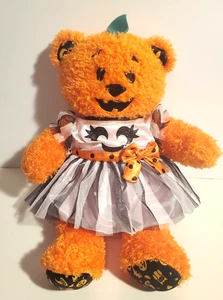 BUILD A BEAR WORKSHOP PLUSH STUFFED BABW LIGHT UP PUMPKIN HALLOWEEN TEDDY - Picture 1 of 3