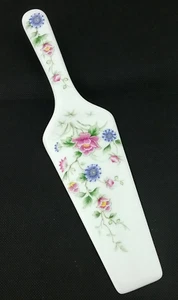 Espátula de porcelana Andrea by Sadek pastel tarta instrumento para servir flores multicolores - Imagen 1 de 11