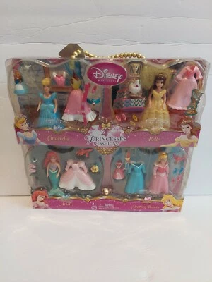 Disney Princess Favorite Moments Cinderella Ariel Belle Aurora Glitter Outfits - Image 1 of 4