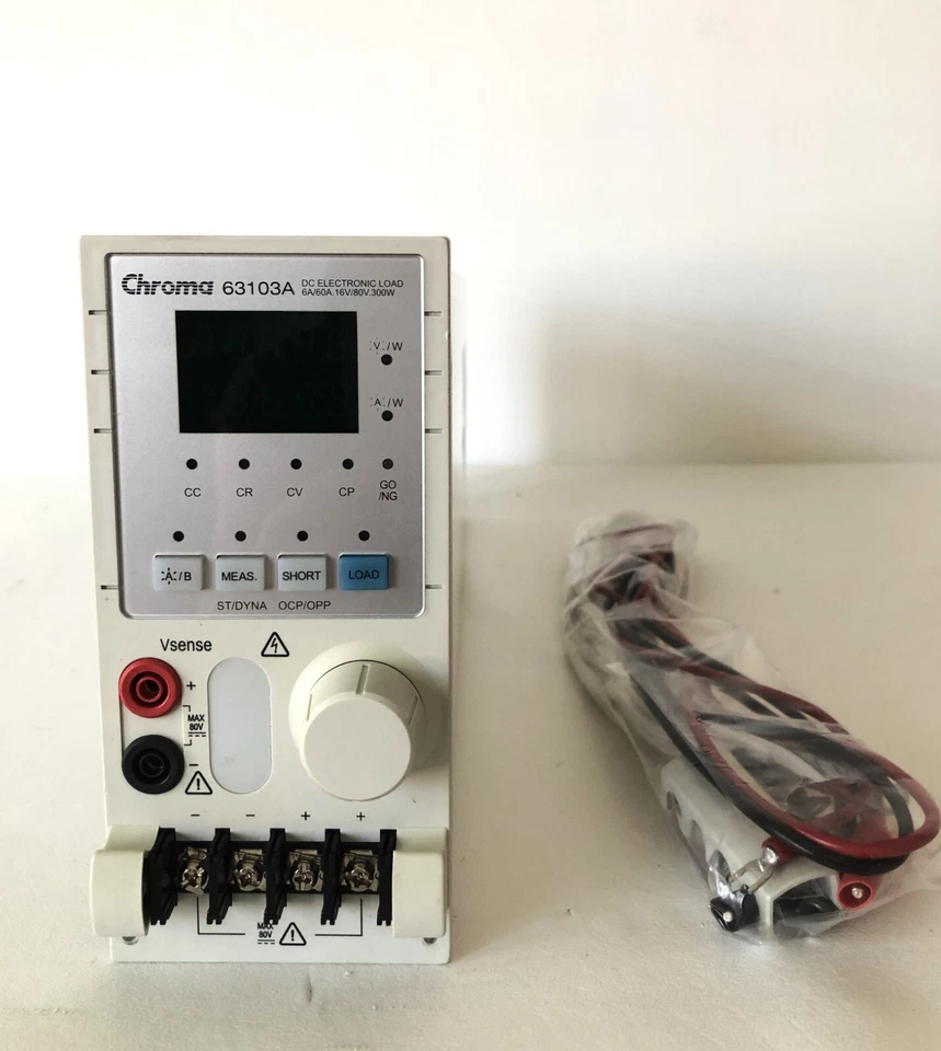 Chroma 63103A 60A/80V/300W DC Load Module - Tested with Warranty - Image 1 of 2