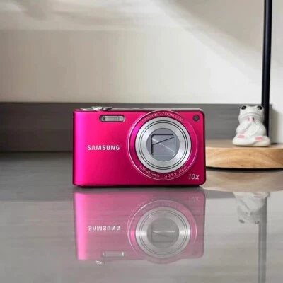 Samsung PL210 14.2MP 10x Optical Zoom CCD Digital Camera - 100% Working-Pink - Image 1 of 4