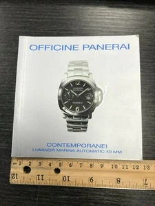 Officine Panerai Luminor Automatic Instruction Manual Booklet Only - Picture 1 of 6