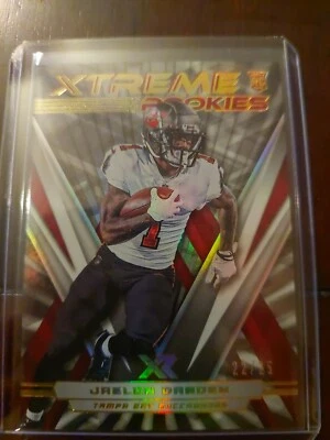 2021 Panini XR Football Jaelon Darden Rookie Card XTREME ROOKIE Edition Tampa... - Image 1 of 2