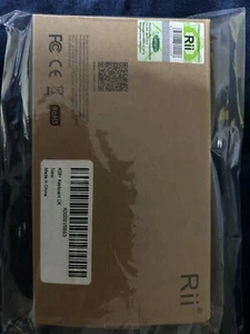 RII Small Keyboard Touchpad Mouse Bluetooth Mini Wireless LED Remote Control - Picture 1 of 4