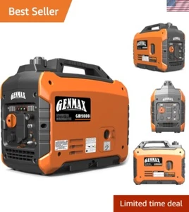 Lightweight 34 lbs Gas Generator with CO Safety Features for Home and Camping - Picture 1 of 9