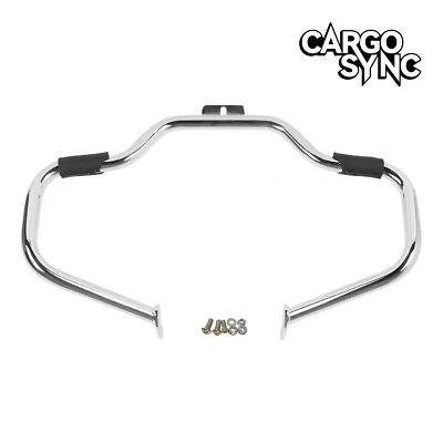 Barra de choque protectora de motor bigote apta para Harley Heritage Softail Fat Boy '00-17 Foto 1 de 4