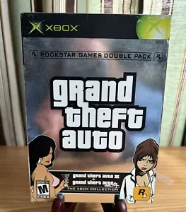 X CAJA "GRAND THEFT AUTO DOBLE PACK" AÑO 2003 USADO EDAD MADURO 17+ - Imagen 1 de 12