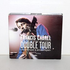3 CDs Francis Cabrel Double Tour Electrique & Acoustique 2000 Canada Live import