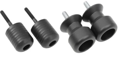 Pro-tek Bar End Spool Slider Kit Suzuki 1997 1998 1999 2000 2001 TL1000S Black - Image 1 of 4