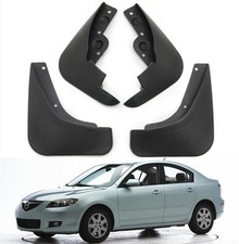 OE Splash Guards Mud Flaps BCN7V3450 / BBM2V3460 Fit For 2003-2009 Mazda 3 Sedan