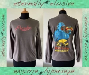 MAMBO Original Vintage 1990s Rare DELI TUBBY 1998 Art Print Long Sleeved Tee Top - Picture 1 of 15