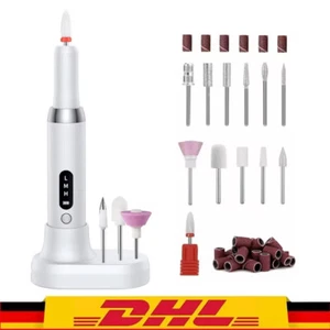 Professional Electric Nail Cutter Nail File Pedicure Set Manicure File Cordless USB - Picture 1 of 11