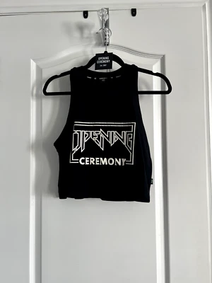 Ceremonia de Apertura Para Mujer S Muscle T con Logo Gráfico Blanco Foto 1 de 4