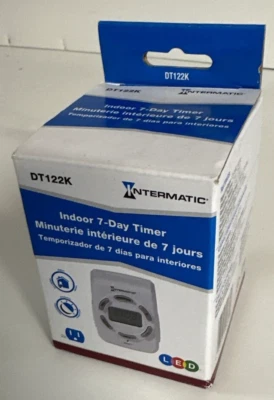 Intermatic 15 Amp 7-Day Indoor Plug-In Heavy-Duty Digital Timer White - Image 1 of 4