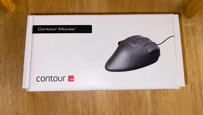 NEW Contour Design WHITE Perfit Mouse Non-Scroll Optical Ergonomic USB PMO5-M-R - Image 1 of 4