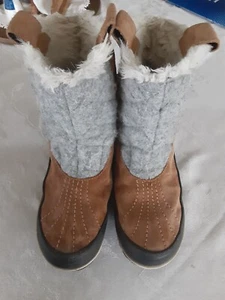 Sorel Tivoli NL2400-286 Damen-Schneestiefel braun schwarz grau Größe 8 - Bild 1 von 6