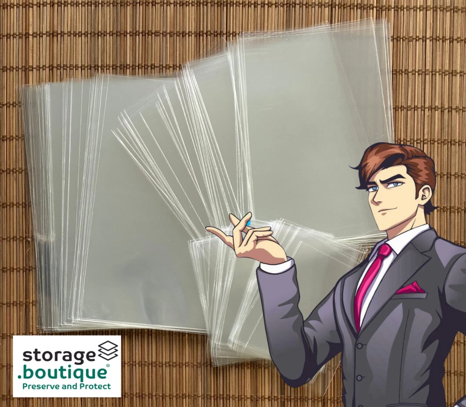 EPHEMERA / DOCUMENT Protection SLEEVES, ARCHIVE STANDARD, Acid Free, Many Sizes - Image 1 of 4