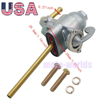 Fuel Gas Valve Petrol Tap Petcock for Honda CB750K CB350F 1972-74/CB500K 1971-73 - Image 1 of 4
