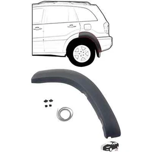 New Rear Left LH Driver Side Wheel Opening Molding Fits 2001-2005 Toyota RAV4 - Picture 1 of 6