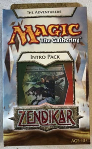 MTG ZENDIKAR LOS AVENTUREROS INTRO PACK CON BOOSTER PACK ENVÍO GRATUITO - Imagen 1 de 6